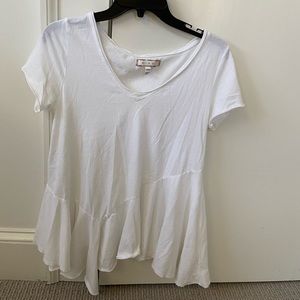 Anthropologie peplum top